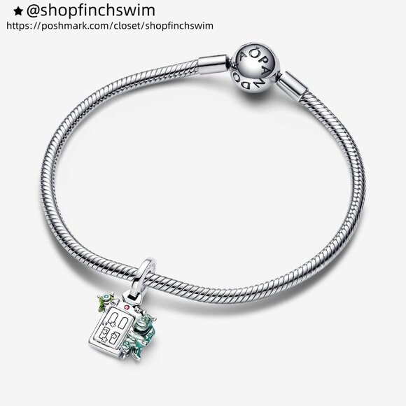 Pandora Disney Pixar Monsters, Inc. Door Dangle Charm - Picture 3 of 5